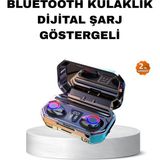 Kablosuz Kulaklık Uzun Pil Ömürlü Şarj Kutulu Ergonomik Hafif Tasarım - --