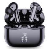 Kablosuz Kulaklıklar, 2025 Bluetooth 5.4 Kulaklık, 4 ENC Gürültü Önleyici Mikrofonlu Kulaklık, Yeni Kablosuz Kulaklık HiFi Stereo Derin Bas 40H Çalma Süresi, LED, Kulak İçi Bluetooth Kulak