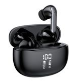 Kablosuz Kulaklıklar, Bluetooth 5.3 Kulaklık [Kablosuz Şarj Desteği] 40H Çalma Derin Bas Stereo Kulaklıklar Çift Mikrofonlu Şeffaf Aramalar iPhone Android TV Dizüstü Spor için LED Ekranlı Şeffaf