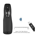 Kablosuz Lazer Sunum Kumandası USB Alıcılı 2,4 Ghz Powerpoint Sunumu Ppt Flip Pen Pointer Clicker Presenter Dahili Alıcı Kırmızı Işık Uzaktan Kumanda - standart
