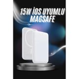 Kablosuz Magsafe Hızlı Şarj 5.000 Mah Kablosuz Şarj Cihazı Çok Renkli