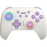 Kablosuz Oyun Kontrolcüsü Gamepad Hall Effect Triggers Joystick Game Controller Switch 2 / Switch/pc/steam/android/ıos (Beyaz)