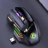 Kablosuz Oyuncu Mouse – 3200 Dpı Ayarlanabilir Hassasiyet, Rgb 7 Renk LED Aydınlatma, Şarjlı, E