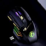 Kablosuz Oyuncu Mouse – 3200 Dpı Ayarlanabilir Hassasiyet, Rgb 7 Renk Led Aydınlatma, Şarjlı, Ergonomik Tasarım, 2.4Ghz Wireless Gaming Mouse | Gw-X7