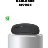 Kablosuz Oyuncu Mouse – Gelişmiş Optik Sensör, Profesyonel Ve Oyun Kullanımına Uygun