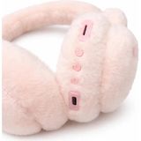 Kablosuz Peluş Bluetooth Kulaklık 40MM Hoparlör ve Mikrofonlu - -