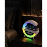 Kablosuz Rgb Bluetooth Hoparlör Usb Fm Ve Aux Destekli Taşınabilir Ses Sistemi
