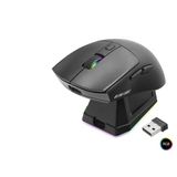 Kablosuz Rgb Mouse Şarj Standlı - Siyah Mf1215b
