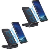 Kablosuz Şarj Cihazı (Stand), Samsung Galaxy S24/S24+/S24 Ultra/S23/S22/S21/S20/S10/Not için 2 Paket 20W Hızlı Kablosuz Şarj Standı, Google Pixel 8/7/6, LG ve Daha Fazlası için.