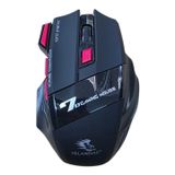 Kablosuz, Şarj Edilebilir 7 Tuşlu Oyuncu Bilgisayar Faresi (Q1) - Kablosuz Mouse, Q1 Gaming Mouse