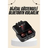 Kablosuz Şarj Göstergeli Powerbank Özellikli Bluetooth Kulaklık Çağrı Cevaplayabilen ( Lisinya )