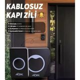 Kablosuz Su Geçirmez Kapı Zili (5250)
