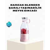 Kablosuz Taşınabilir Mini Blender – USB Şarjlı, 1200MAH