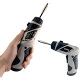 Kablosuz Tornavida – 6V 180RPM, LED Işıklı, Katlanabilir Gövde, Ileri-Geri Fonksiyonlu, 4xaa Pil ile Çalışan, Yumuşak Tutuşlu Elektrikli Vidalama Seti | KCS-616