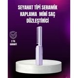 Kablosuz Usb Şarjlı Saç Düzleştirici Tarak – Seyahat Boy Mir32687084