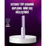 Kablosuz Usb Şarjlı Saç Düzleştirici Tarak – Seyahat Boy P96080s5988