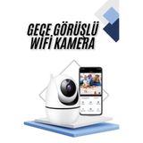 Kablosuz Wifi Destekli Akıllı Güvenlik Kamerası Hareket Sensörlü FRTKGT25DYMUCZWİFİKAMERAAA3