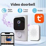 Kablosuz Wifi Kapı Zili (Cep Telefon Ile Uzaktan Izleme + Çift Yönlü Ses)
