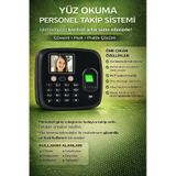 Kablosuz Wifi Kartlı -Yüz Okuma- Personel Giriş Çıkış Takip Ürünü -Maaş Puantaj Programı(10 Kart Dahil)