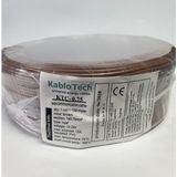 Kablotech 0,75 mm Nyaf Kablo 100 Metre - Kahverengi