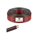 KABLOTECH YILTECH Siyah Kordon 2x0.75mm 100 Metre Garantili Yüksek Kalite Cca Kablo Hoparlör Kablo Zayıf Akım