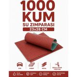 KACAR 23X28CM Su Zımparası - Oto, Ahşap ve Metal Için Hassas Astar ve Yüzey Zımparası - 1000 Kum
