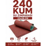 KACAR 23X28CM Su Zımparası - Oto, Ahşap ve Metal Için Hassas Astar ve Yüzey Zımparası - 240 Kum