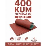 KACAR 23X28CM Su Zımparası - Oto, Ahşap ve Metal Için Hassas Astar ve Yüzey Zımparası - 400 Kum
