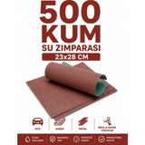 KACAR 23X28CM Su Zımparası - Oto, Ahşap ve Metal Için Hassas Astar ve Yüzey Zımparası - 500 Kum
