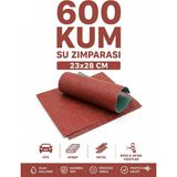 KACAR 23X28CM Su Zımparası - Oto, Ahşap ve Metal Için Hassas Astar ve Yüzey Zımparası - 600 Kum