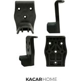 Kacar Home Plastik Baza Denge Takozu Baza Stoplama Baza Stop Baza Yatak Tutucu 12 Adet