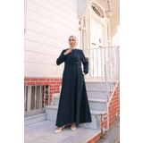 KADEEM Allerli Kiloş Bağcıklı Ferace - 9041