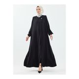 KADEEM Lemra Cupra Allerli Ferace Siyah - 9051