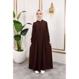 KADEEM ROBALI PİLELİ ÇOCUK FERACE & Kahverengi - 4005