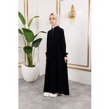 KADEEM ROBALI PİLELİ ÇOCUK FERACE & Siyah