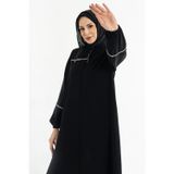 KADEEM Yağmur Buhara Ferace Siyah - 422630