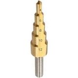 Kademeli Matkap Ucu Hss Kozalak Titanyum 4mm - 12MM - Altın