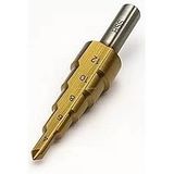 Kademeli Matkap Ucu, Hss, Titanyum Nitrür Kaplamalı, 4-12 Mm, Metal, Sac, Alüminyum, Plastik Için, Uzun Ömürlü, Pürüzsüz, Delik Açma, Yüksek Performans, Tüm Matkaplara Uyumlu