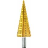 Kademeli Matkap Ucu Panç Sac Delgisi 4-32 mm 6597 - Altın