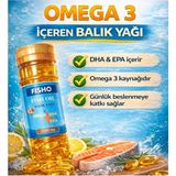 Kademgiller Fısho Omega3 Fısh Oıl 60'lı 1000 Mg