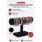 Kadife Bilezik Standı Takı Düzenleyici Sergileme Askısı