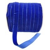Kadife Kurdele Rulosu(Blue) | Çok Renkli 20mm Parti ve Hediye Paketleme