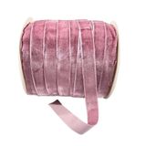 Kadife Kurdele Rulosu(Camellia Pink) | Çok Renkli 20mm Parti ve Hediye Paketleme