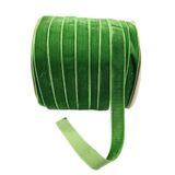 Kadife Kurdele Rulosu(Green) | Çok Renkli 20mm Parti ve Hediye Paketleme