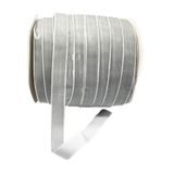 Kadife Kurdele Rulosu(Light Gray) | Çok Renkli 20mm Parti ve Hediye Paketleme