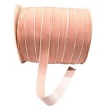 Kadife Kurdele Rulosu(Light Pink) | Çok Renkli 20mm Parti ve Hediye Paketleme