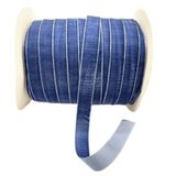 Kadife Kurdele Rulosu(Mineralblue) | Çok Renkli 20mm Parti ve Hediye Paketleme