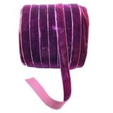 Kadife Kurdele Rulosu(Violet) | Çok Renkli 20mm Parti ve Hediye Paketleme