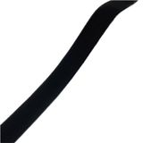 Kadife Kurdele(Black,25mm x 5yards) | Çok Renkli Çoklu Boyutlar: Parti Dekoru Zanaat Hediye Paketleme