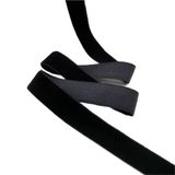 Kadife Kurdeleler(Black,25mm) | Çok Renkli 6-25mm: Hediye Paketleme Düğün Dekor Aksesuarları